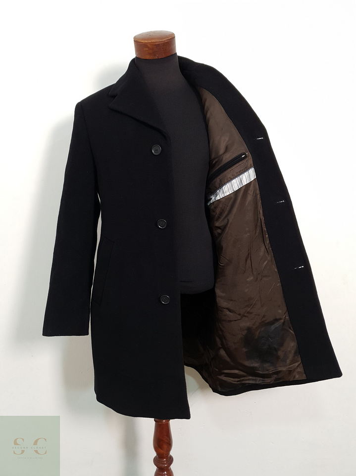 Abrigo clásico ESPRIT lana TALLA M 4