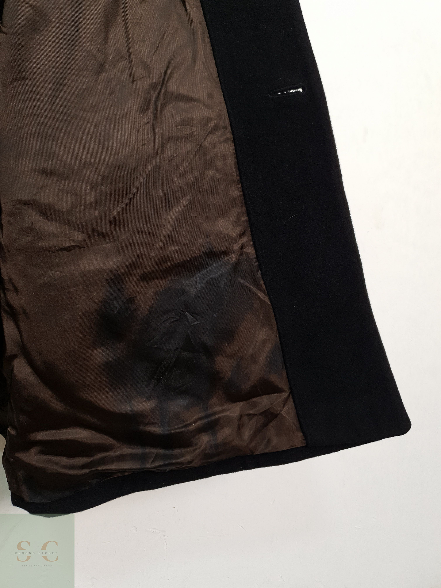 Abrigo clásico ESPRIT lana TALLA M 7