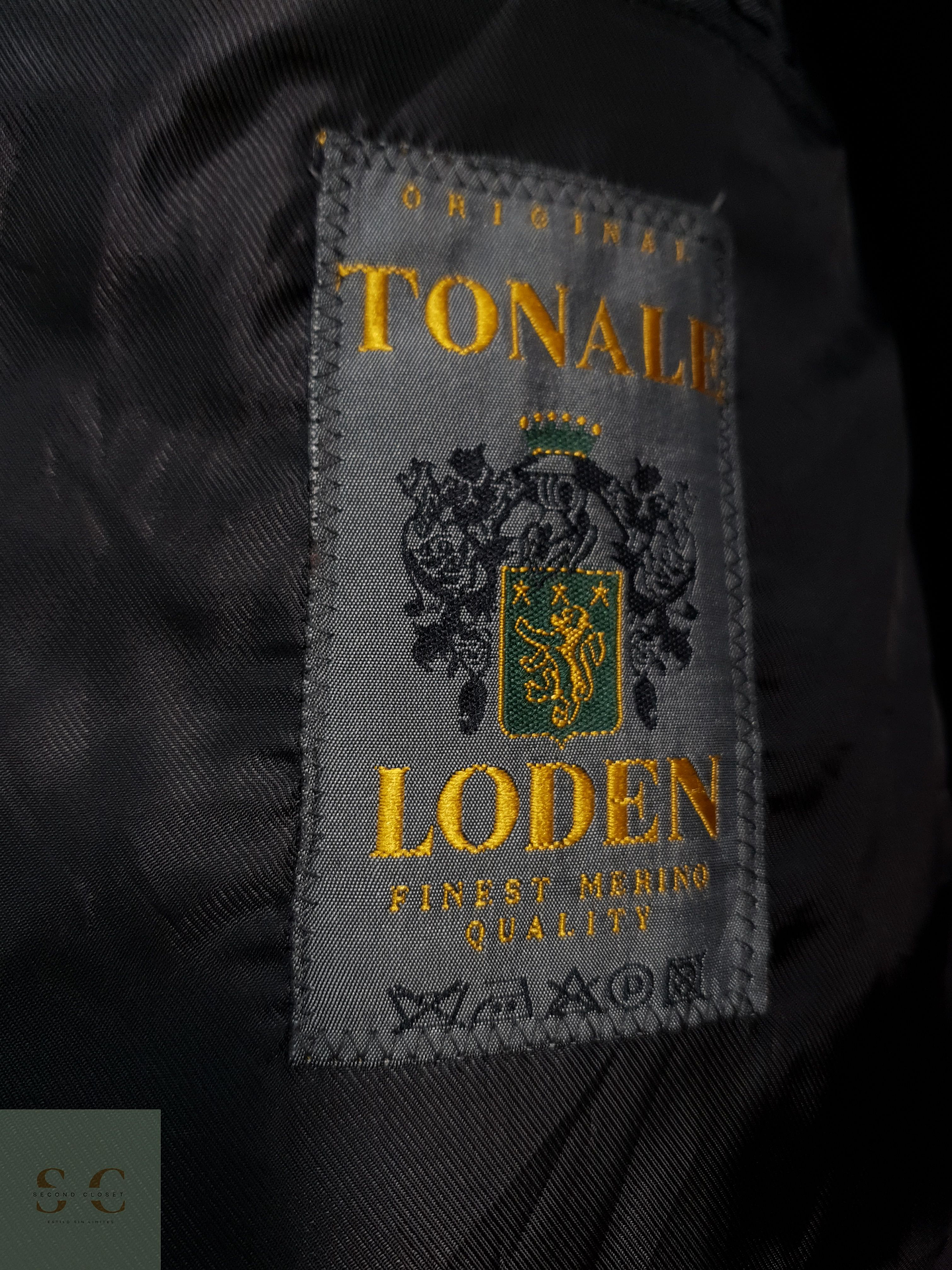 Abrigo Largo Loden Original Lana & Alpaca – Talla XL – Botones de Cuero 9