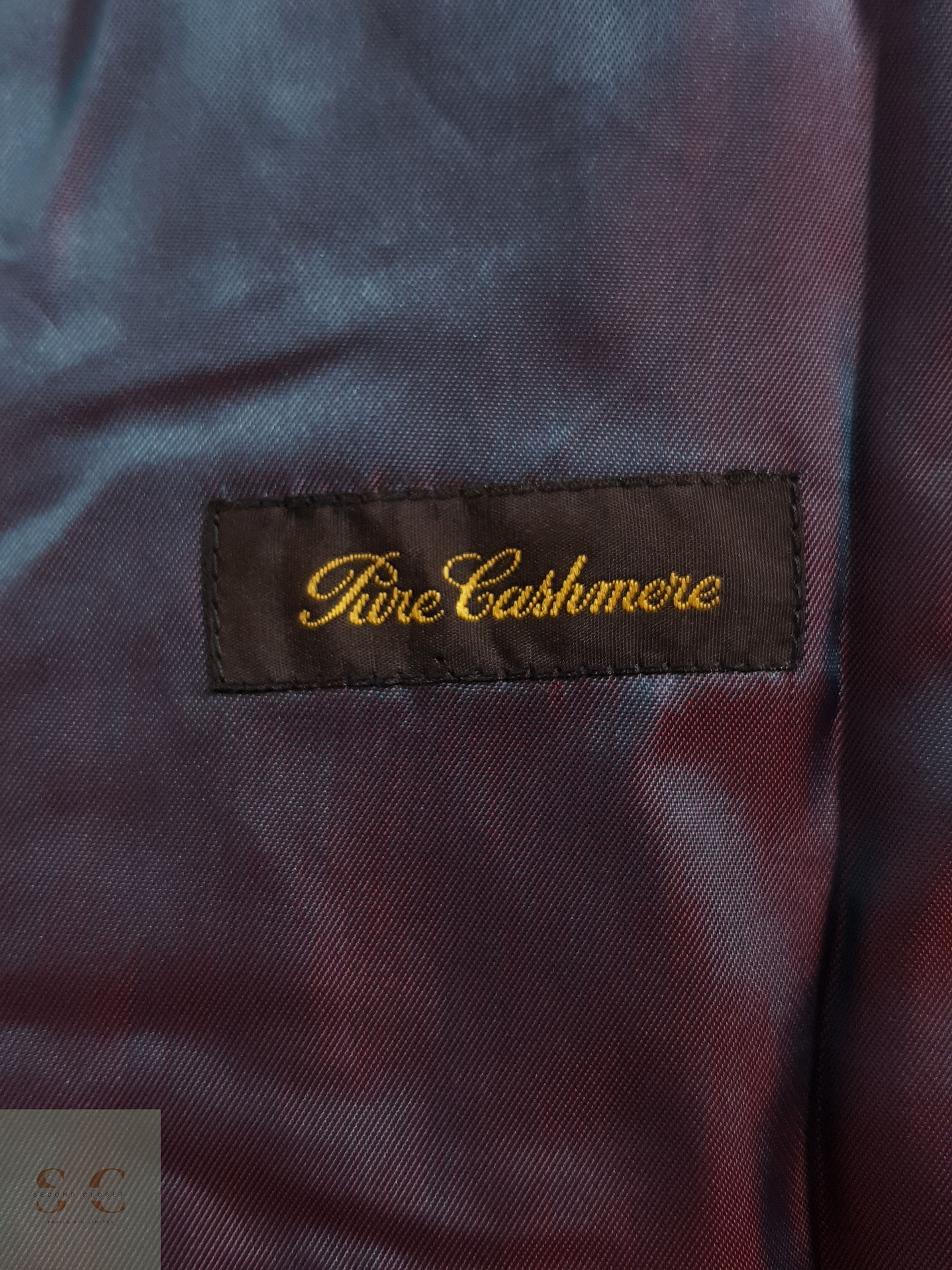 Abrigo Bugatti Cashmere Negro Largo Hombre Talla LXL 14