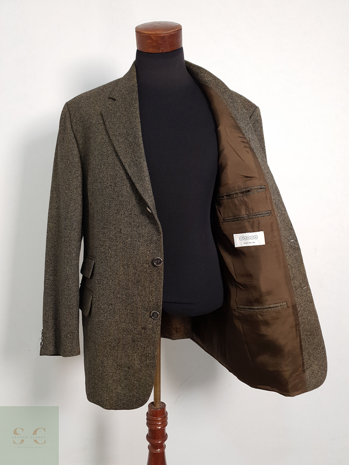 Blazer Canda 100 lana café Talla XXL 1