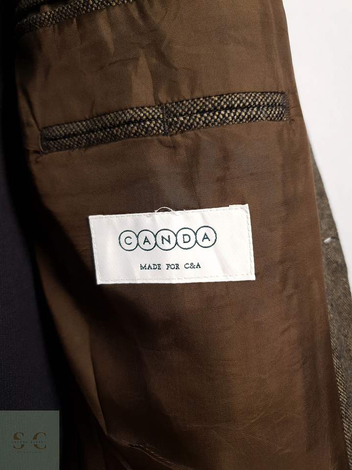 Blazer Canda 100 lana café Talla XXL 6
