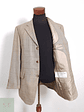 Blazer Vintage 100 lana virgen café ventana Talla ML - Miniatura 1