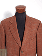 Blazer Pierre Laffite mezcla lana terracota ventana Talla XXL - Miniatura 3