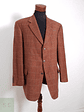 Blazer Pierre Laffite mezcla lana terracota ventana Talla XXL - Miniatura 4