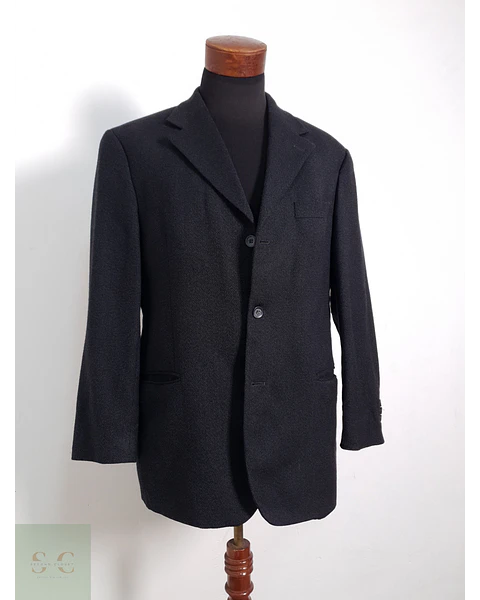 Blazer Citywear 100 lana virgen plomo liso Talla L