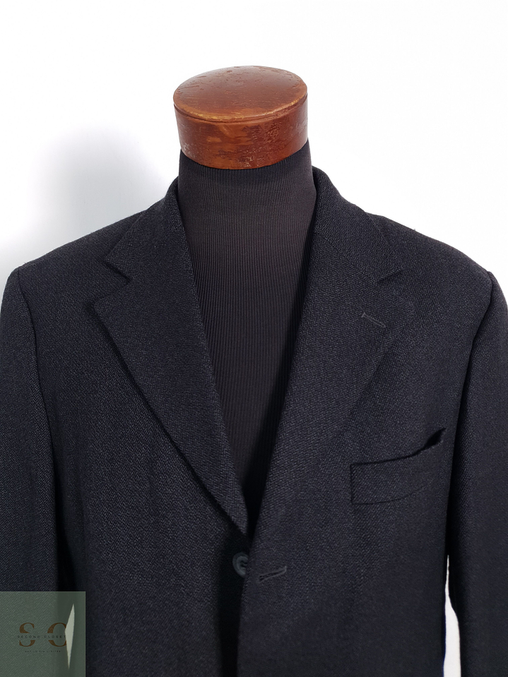 Blazer Citywear 100 lana virgen plomo liso Talla L 7