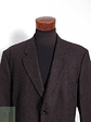 Blazer Fashion in Wool 75 lana 25 poliamida café liso Talla XXXL - Miniatura 2