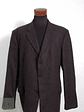 Blazer Fashion in Wool 75 lana 25 poliamida café liso Talla XXXL - Miniatura 6