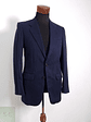 Blazer Peek-Cloppenburg 100 lana virgen azul rayas Talla S - Miniatura 2
