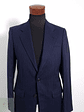Blazer Peek-Cloppenburg 100 lana virgen azul rayas Talla S - Miniatura 3