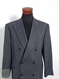 Blazer Baumler 100 lana virgen azul espiga Talla XL - Miniatura 6