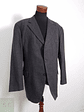 Blazer Roy Robson 100 lana virgen plomo lana densa Talla XXL - Miniatura 3