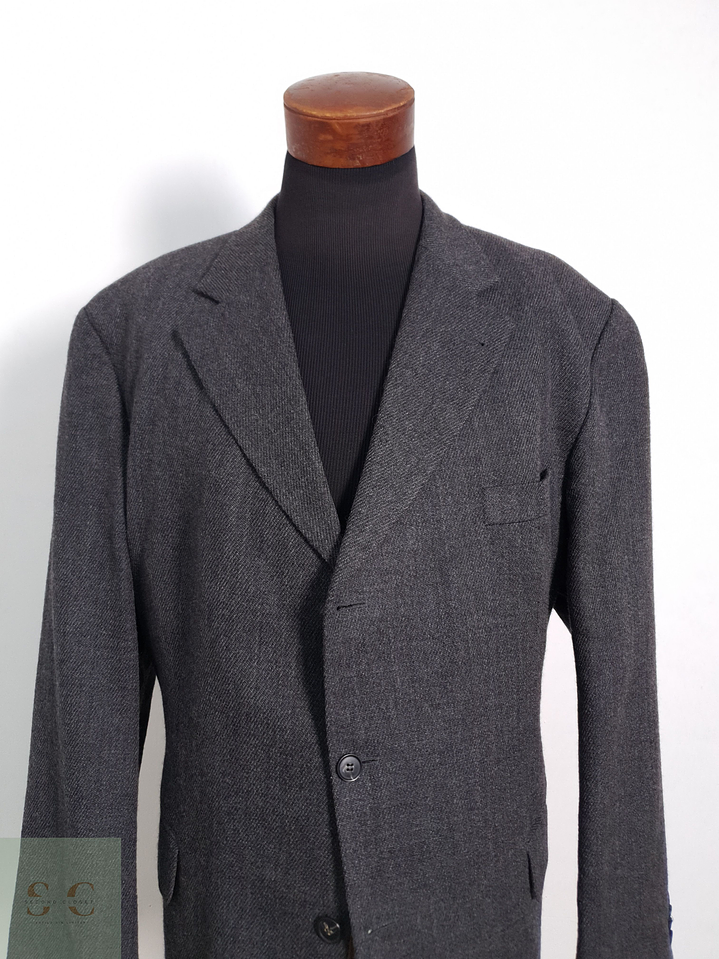 Blazer Roy Robson 100 lana virgen plomo lana densa Talla XXL 5