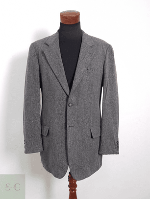 Blazer Debenhams 100 lana virgen plomo Talla L