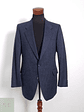 Blazer Jeune Europe 100 lana virgen azul rayas Talla M - Miniatura 1