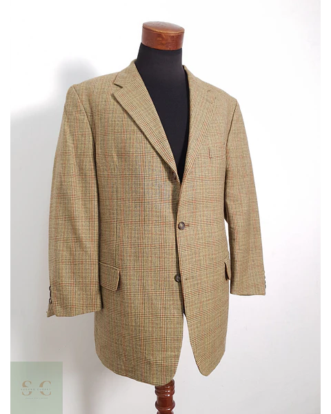 Blazer J Phillips – Calvino Vitale 100 lana virgen café Talla L