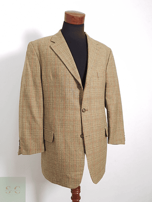 Blazer J Phillips – Calvino Vitale 100 lana virgen café Talla L