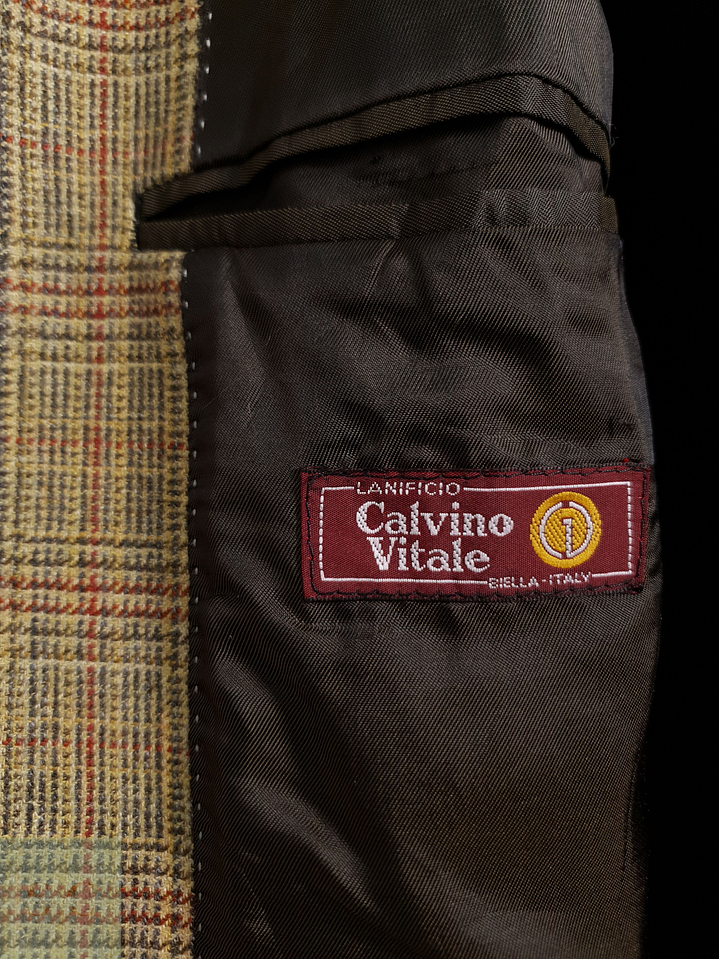 Blazer J Phillips – Calvino Vitale 100 lana virgen café Talla L 6