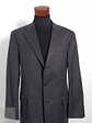Blazer Franco Callegari 100 lana virgen plomo liso Talla XL - Miniatura 5