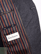 Blazer Franco Callegari 100 lana virgen plomo liso Talla XL - Miniatura 8