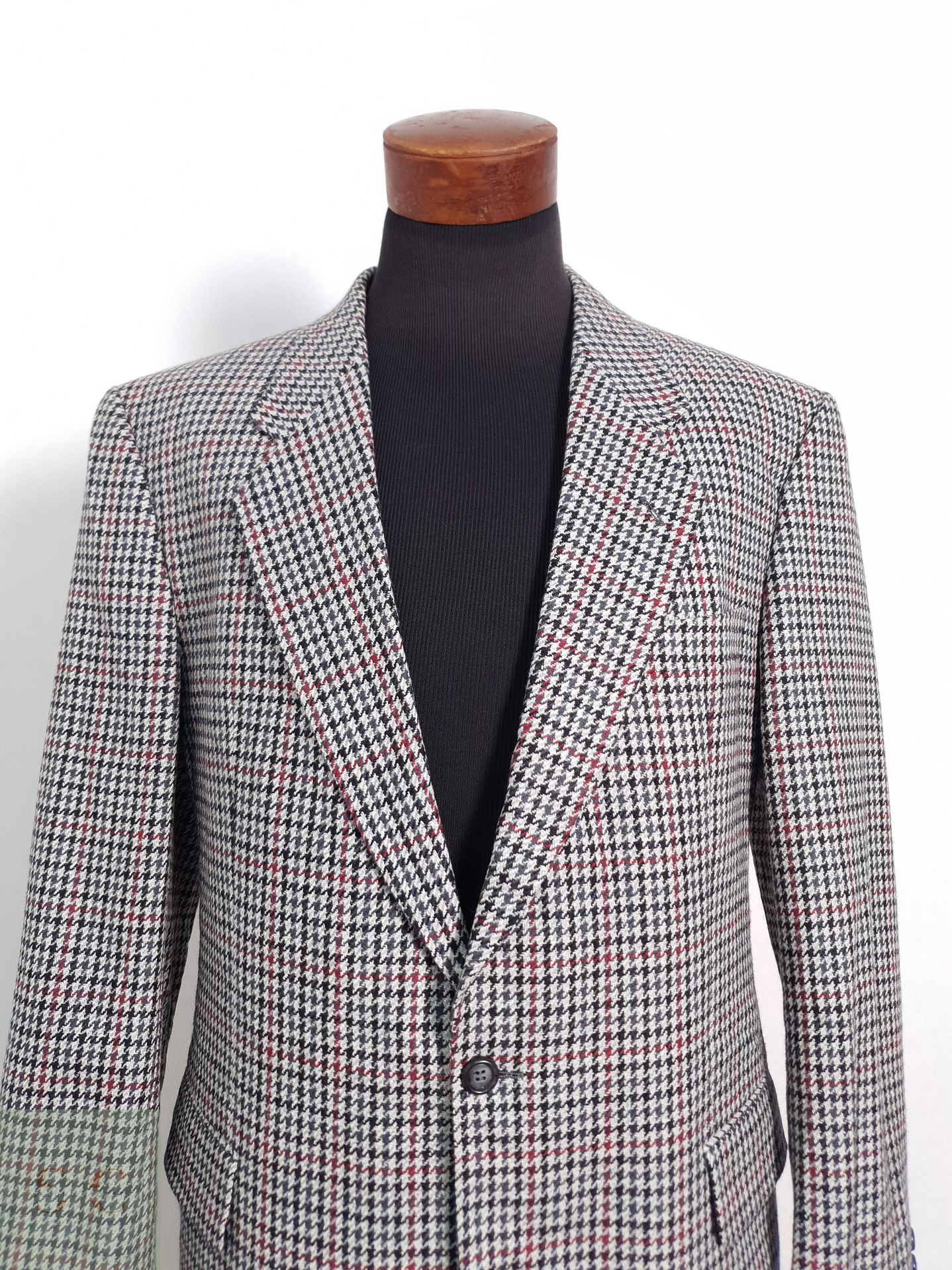 Blazer Pierre Laffitte Lanificio di Pray 75 lana virgen 25 cashmere Talla XXL 2