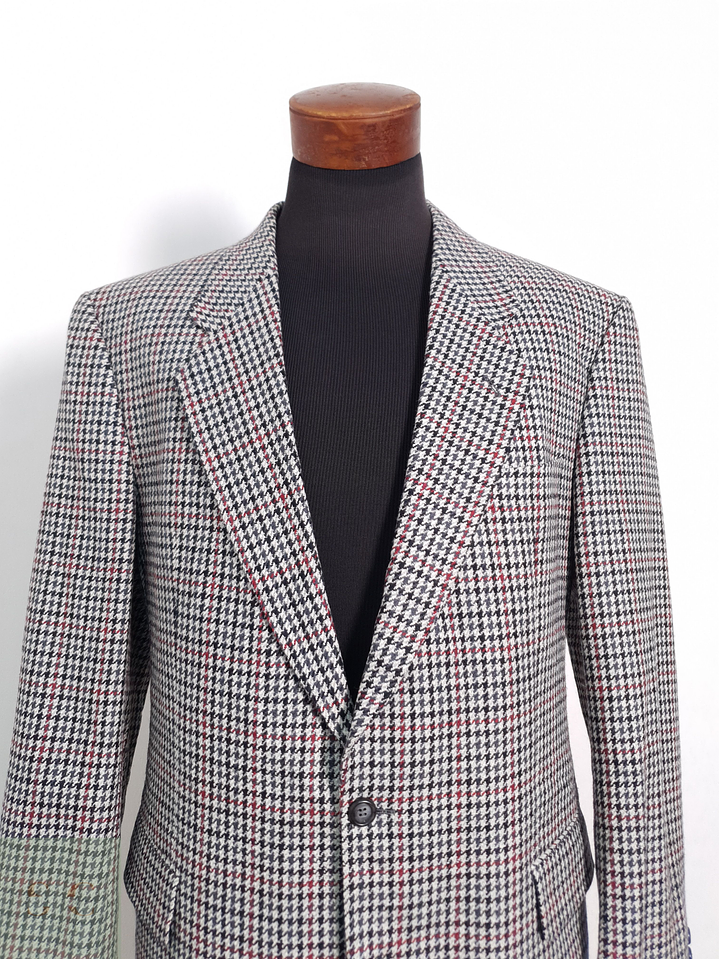 Blazer Pierre Laffitte Lanificio di Pray 75 lana virgen 25 cashmere Talla XXL 2