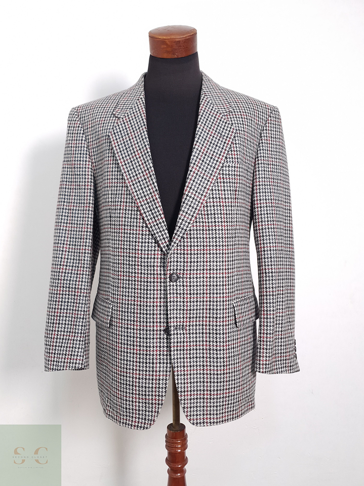 Blazer Pierre Laffitte Lanificio di Pray 75 lana virgen 25 cashmere Talla XXL 4