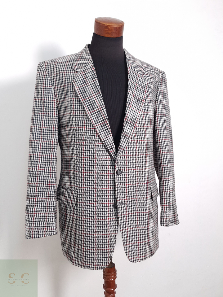 Blazer Pierre Laffitte Lanificio di Pray 75 lana virgen 25 cashmere Talla XXL 1