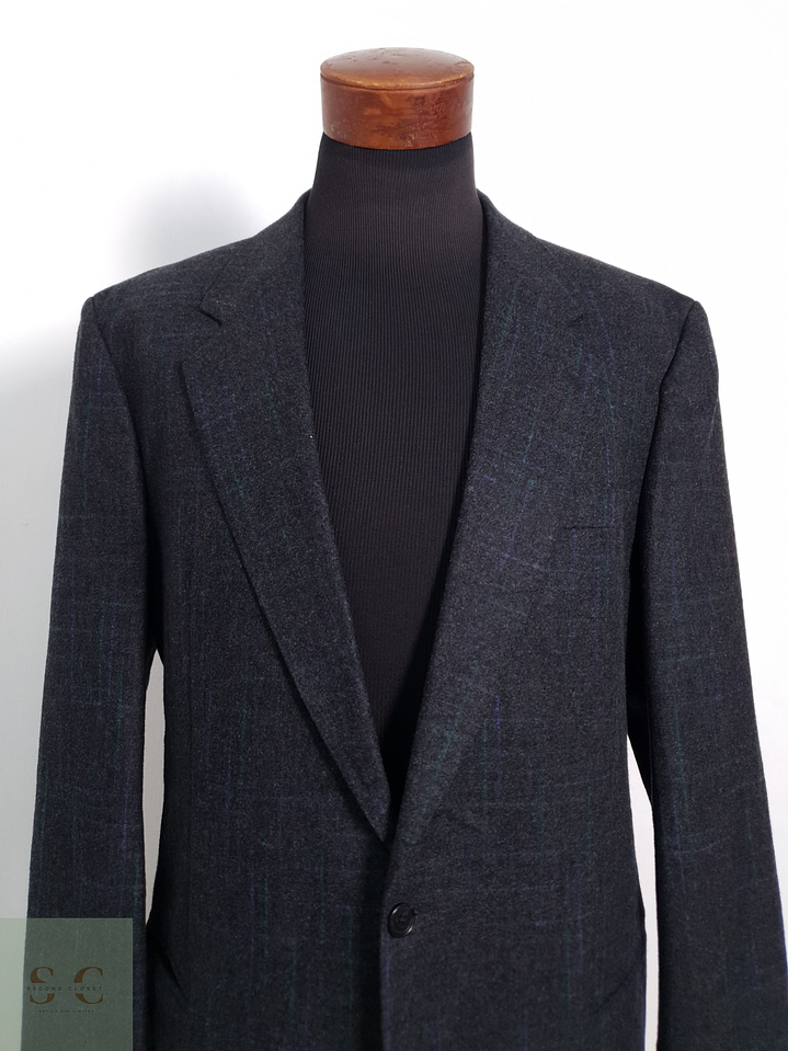 Blazer Desch 100 lana virgen plomo Talla XL 3