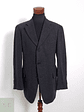 Blazer Hugo Boss 93 lana virgen 7 poliamida plomo liso Talla XXL - Miniatura 1