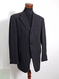 Blazer Hugo Boss 93 lana virgen 7 poliamida plomo liso Talla XXL - Miniatura 5