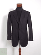 Blazer Cerruti 1881 100 lana virgen plomo liso Talla ML - Miniatura 2