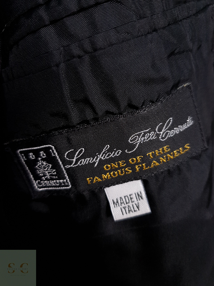 Blazer Cerruti 1881 100 lana virgen plomo liso Talla ML 7