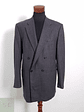 Blazer Dolzer 96 lana virgen 4 elastano gris liso Talla XL - Miniatura 3