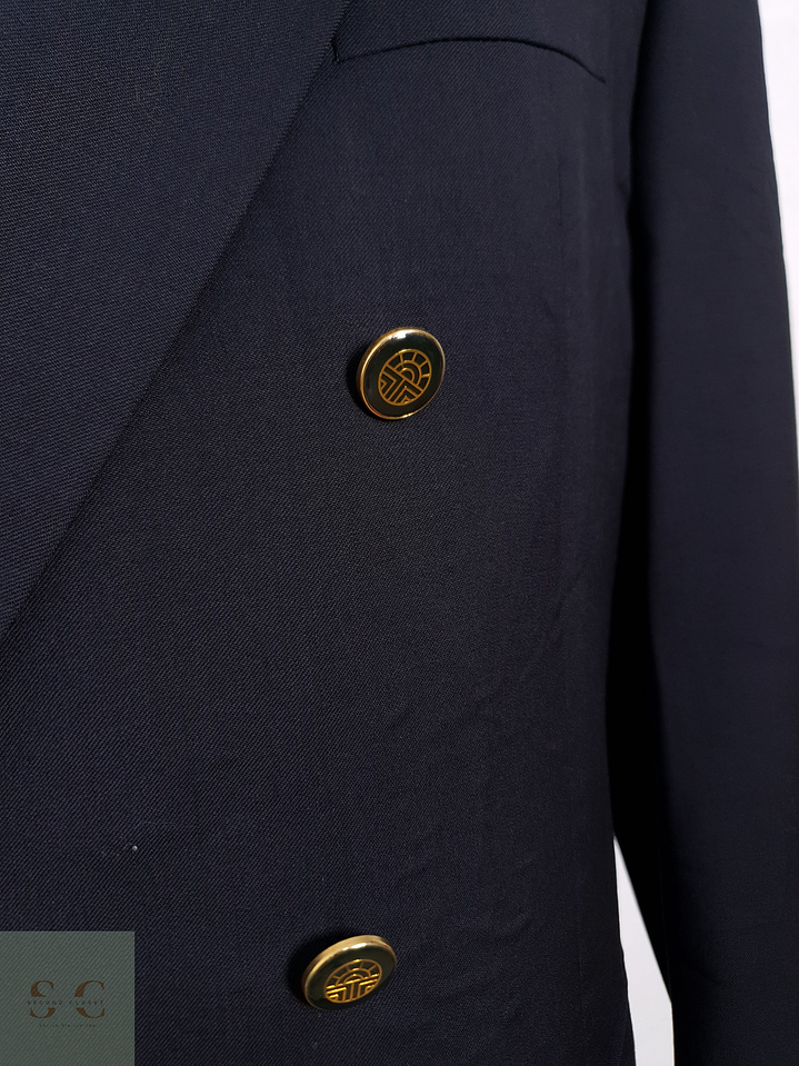 Blazer Feraud 100 lana virgen super100 azul liso Talla XL 8