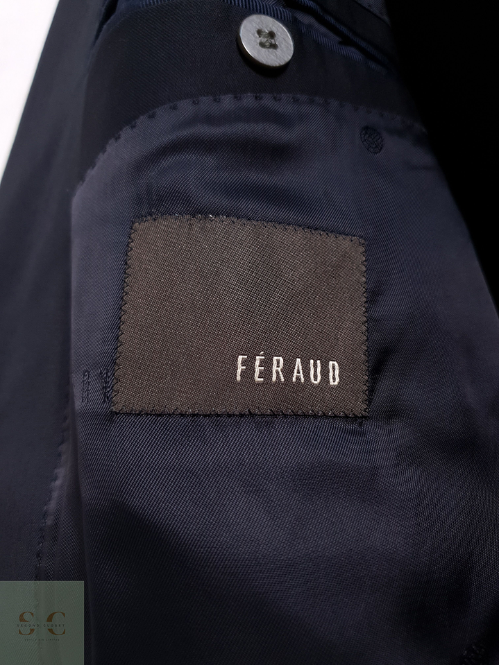 Blazer Feraud 100 lana virgen super100 azul liso Talla XL 9