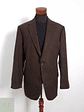 Blazer Odenmark-Haller Yorkshire Tweed by Moon 100 lana virgen café tweed Talla XL - Miniatura 2