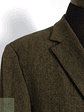 Blazer Uli Knecht 100 lana verde espiga Talla XL - Miniatura 3