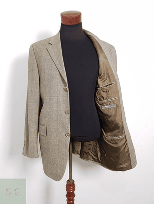 Blazer Peek & Cloppenburg 100 lana virgen café Talla L