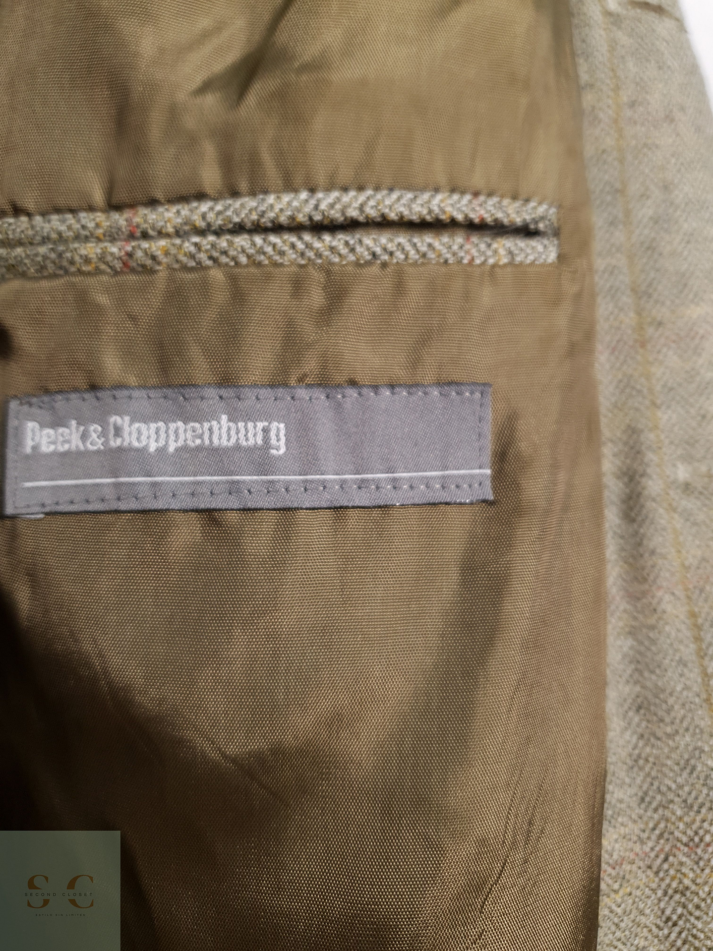 Blazer Peek & Cloppenburg 100 lana virgen café Talla L 5