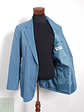 Blazer Copy Right sintético celeste Talla L - Miniatura 3