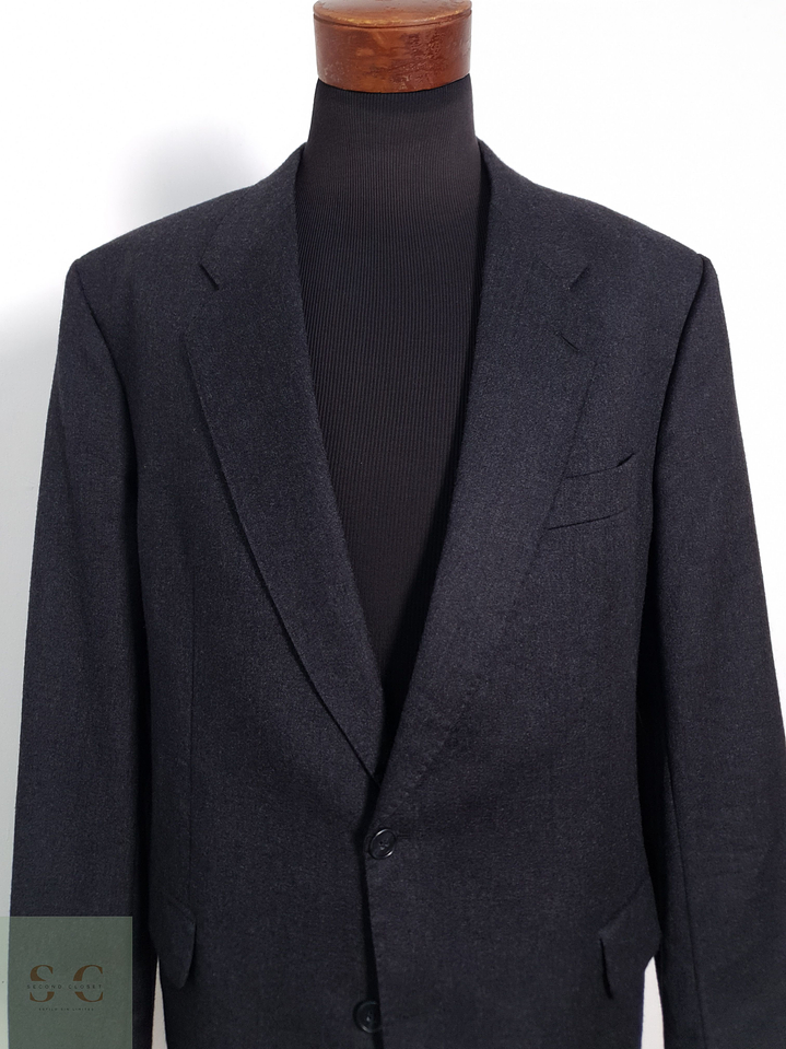 Blazer Baumler lana plomo Talla XL 3