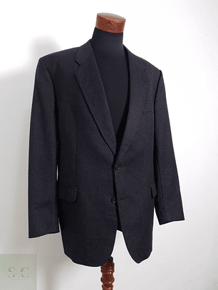 Blazer Baumler lana plomo Talla XL