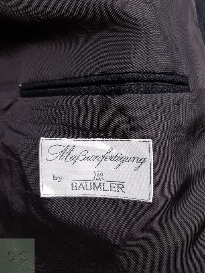 Blazer Baumler lana plomo Talla XL 8