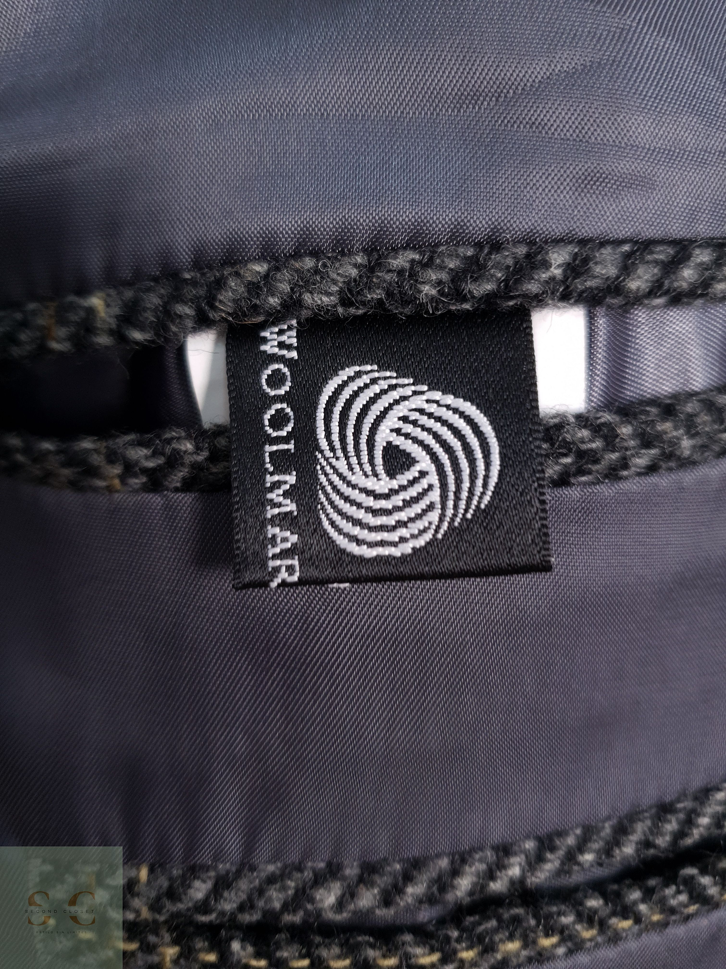 Blazer Mans World 100 lana virgen plomo espiga Talla XXXL 6