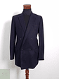 Blazer Cerruti 1881 Windsor 100 lana virgen azul liso Talla M - Miniatura 1