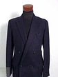 Blazer Cerruti 1881 Windsor 100 lana virgen azul liso Talla M - Miniatura 2