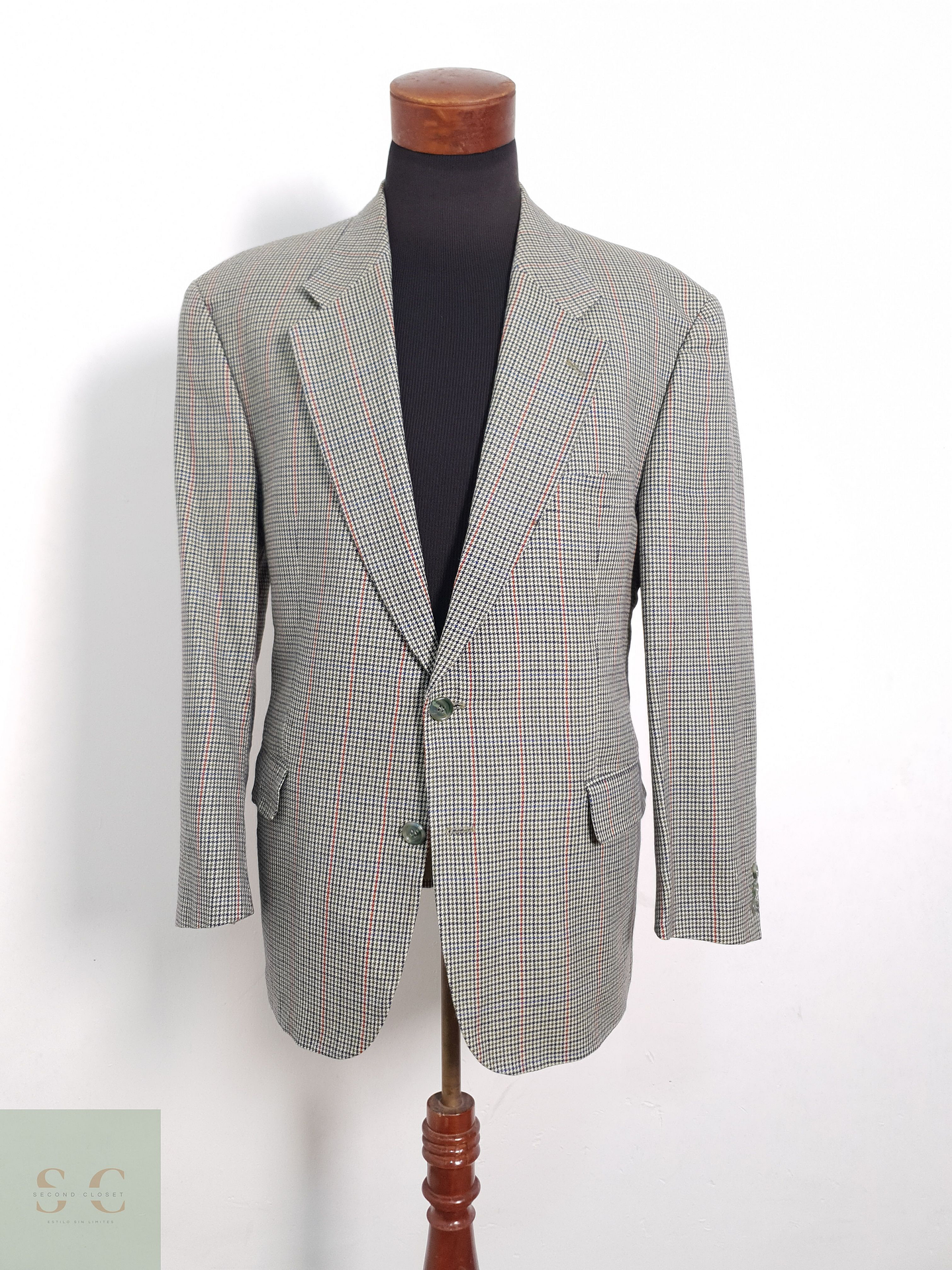 Blazer Baumler Original English Golden Square Talla XXL 1