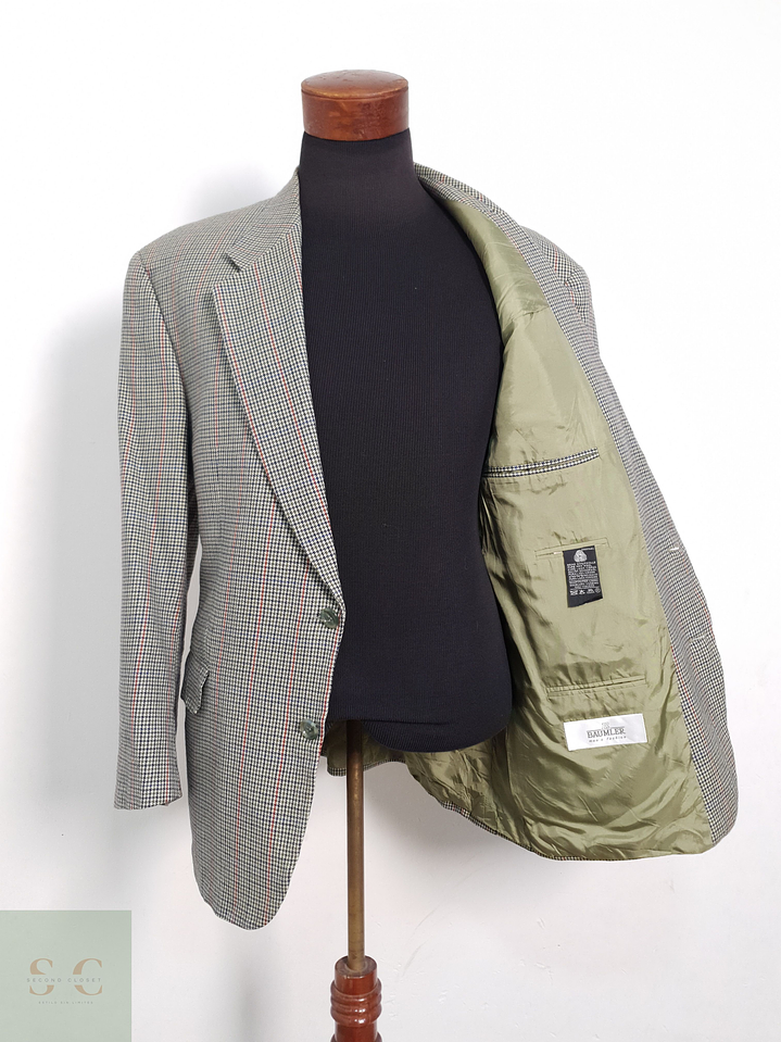 Blazer Baumler Original English Golden Square Talla XXL 2